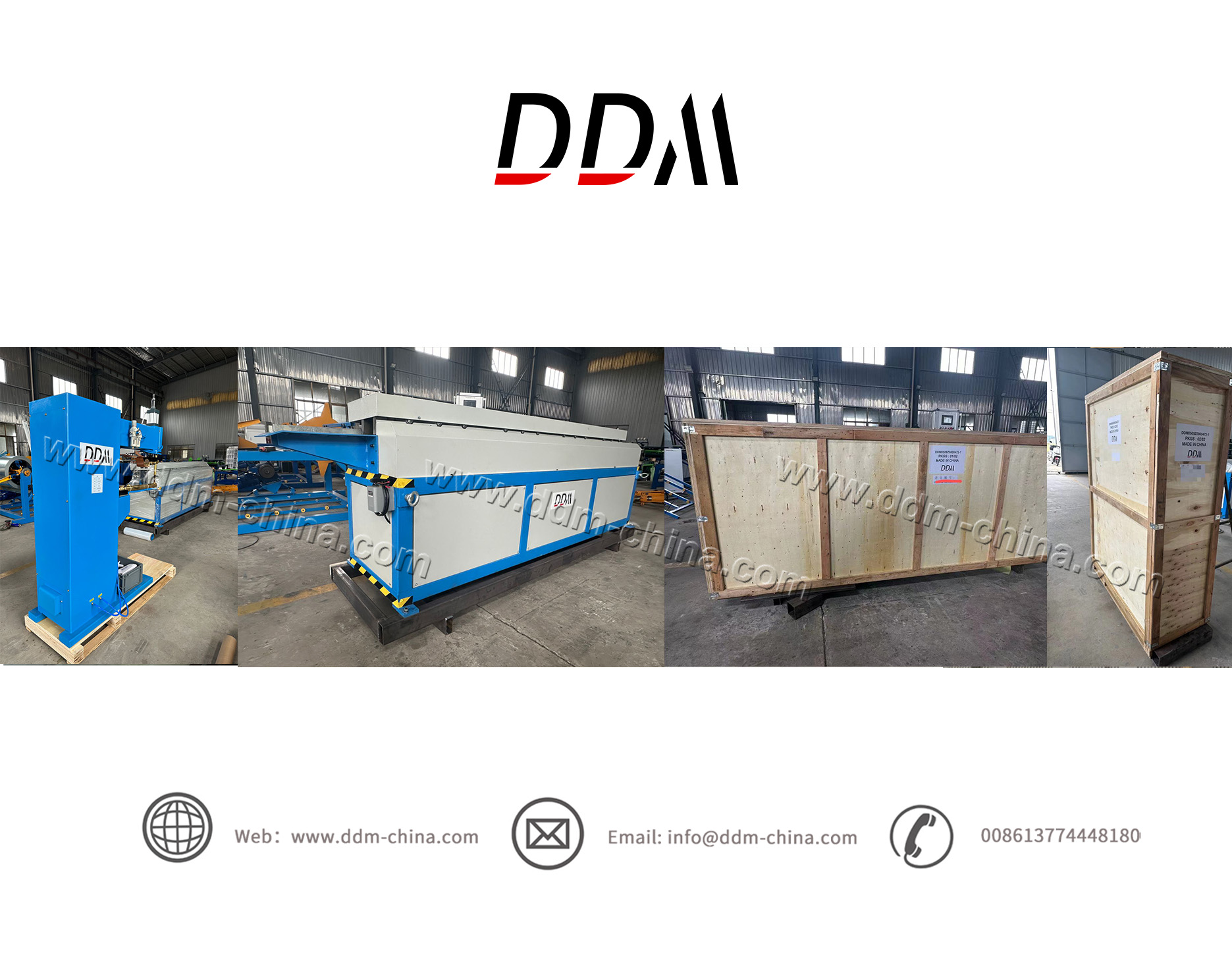 DDM Duct Machine shipment to Guam 